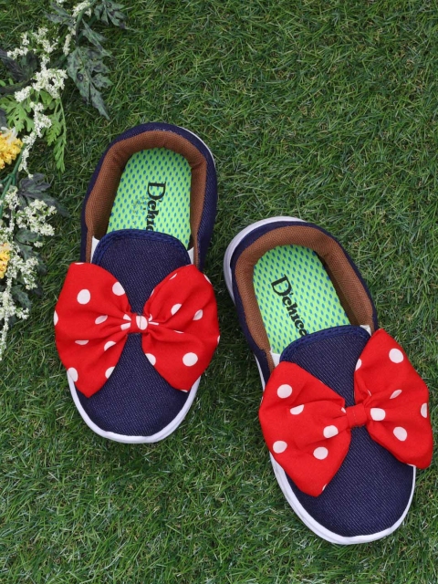 

DChica Girls Blue Slip-On Sneakers