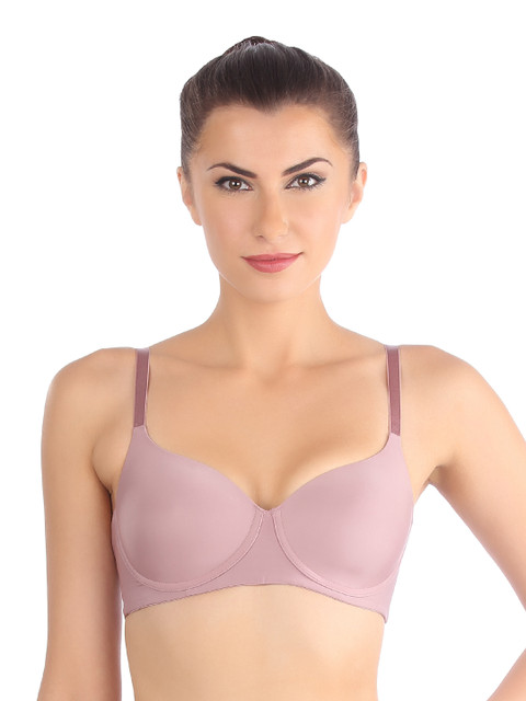 

Triumph T-Shirt Bra 60 Invisible Padded Wireless Body Make-Up Series Seamless Everyday Bra, Pink