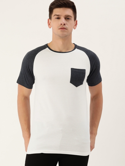 

DILLINGER Men White Pure Cotton T-shirt