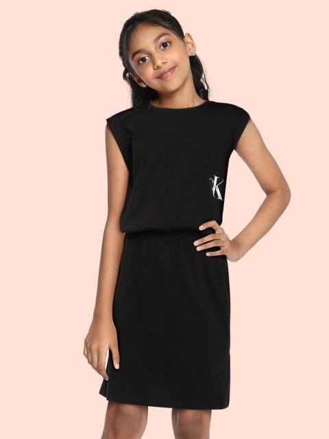 

Calvin Klein Jeans Black Organic Cotton T-shirt Dress