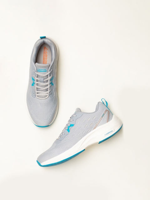 

ABROS Men Grey Mesh Running Shoes