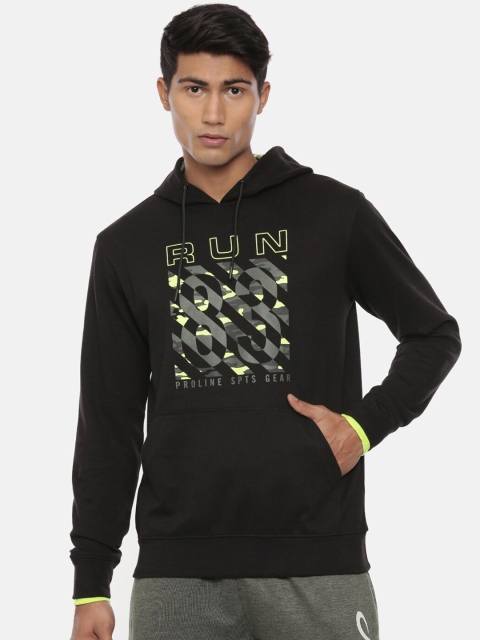 

Proline Men Black Printed Sweatshirt