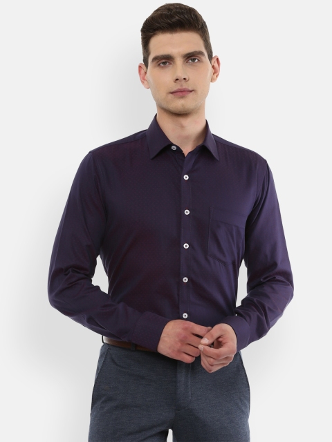 

Van Heusen Men Purple Slim Fit Formal Shirt