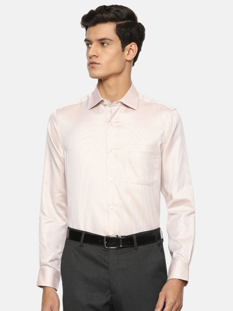 

Louis Philippe Gods & Kings Men Beige Formal Shirt