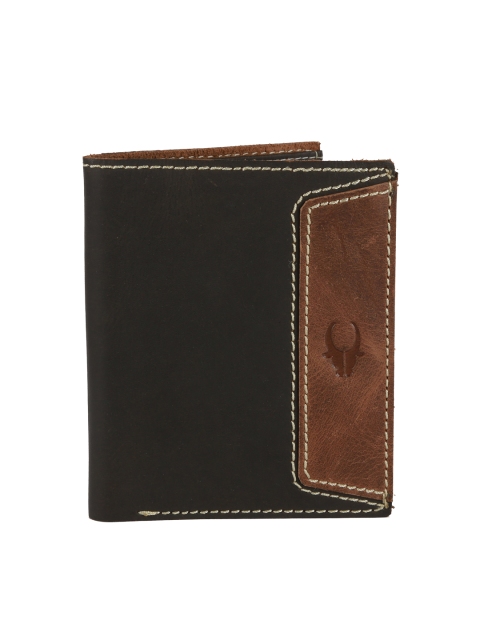 

WildHorn Men Brown Genuine Leather Wallet