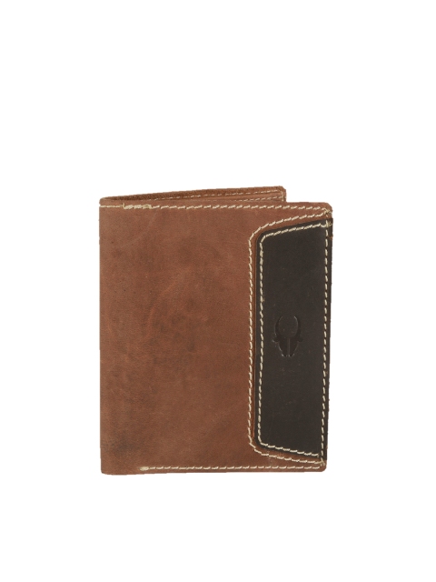

WildHorn Men Brown Genuine Leather Wallet