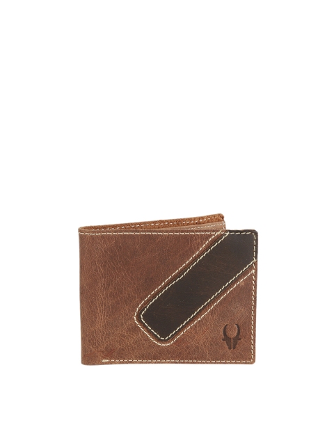 

WildHorn Men Brown Genuine Leather Wallet