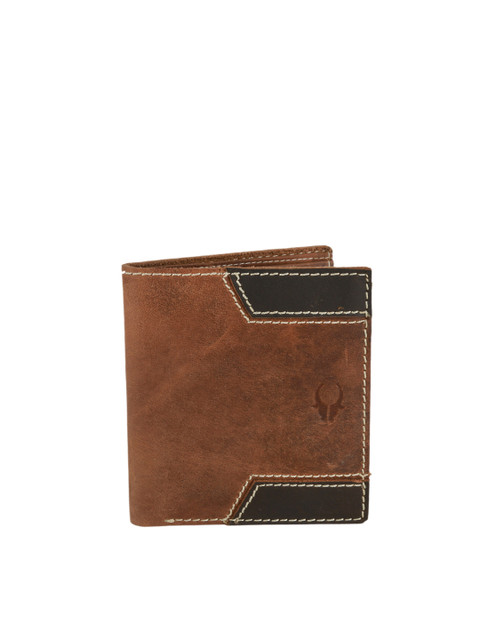 

WildHorn Men Brown Genuine Leather Wallet