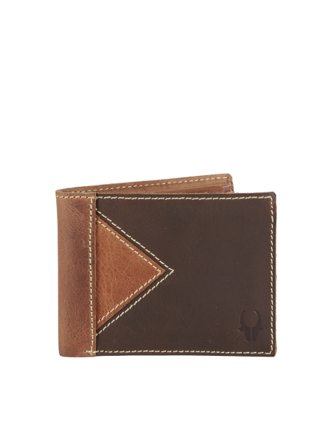 

WildHorn Men Brown Genuine Leather Wallet