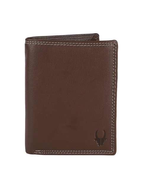 

WildHorn Men Brown Genuine Leather Wallet