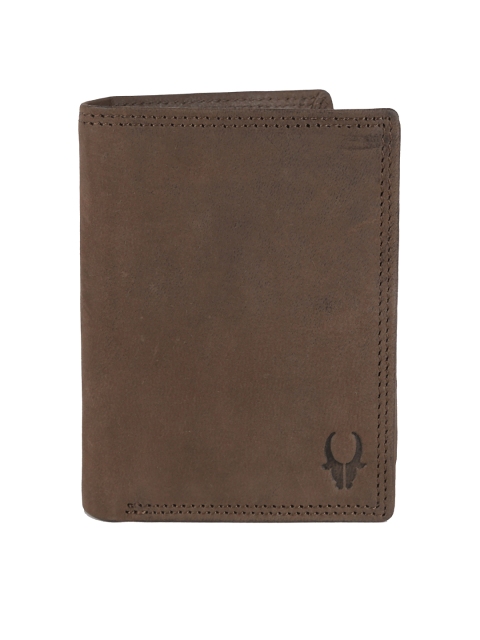 

WildHorn Men Brown Genuine Leather Wallet