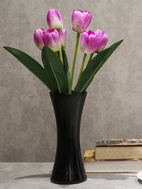 

PolliNation Purple Artificial Tulip Flower Bunch