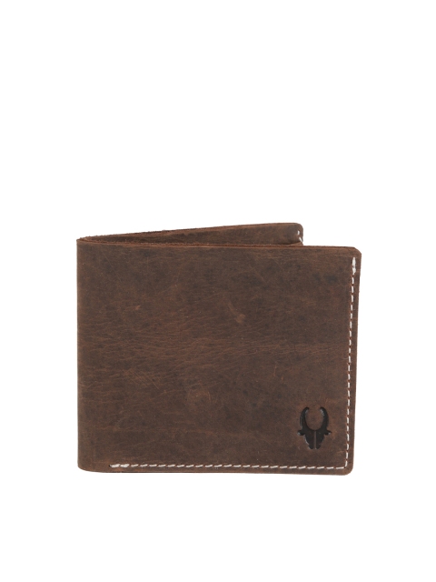 

WildHorn Men Brown Genuine Leather Wallet
