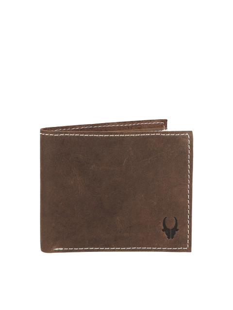

WildHorn Men Brown Genuine Leather Wallet
