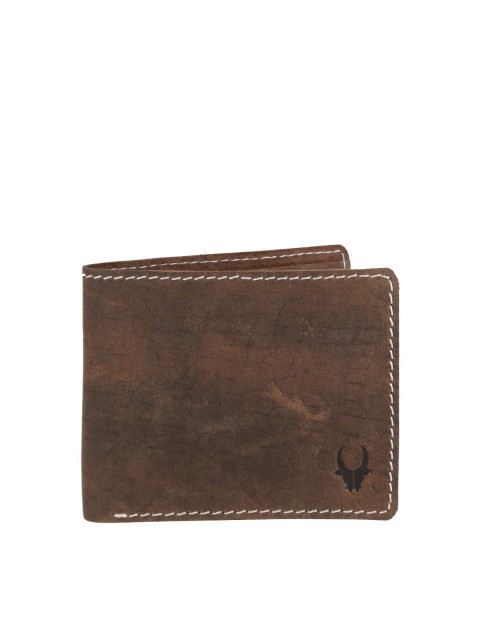 

WildHorn Men Brown Genuine Leather Wallet