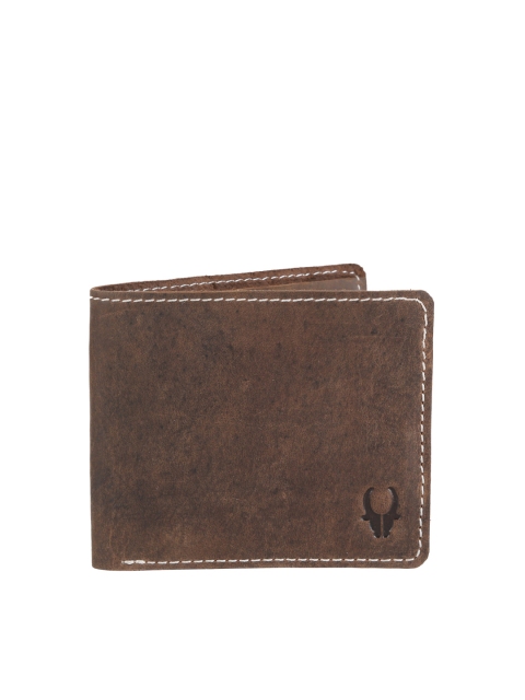 

WildHorn Men Brown Genuine Leather Wallet