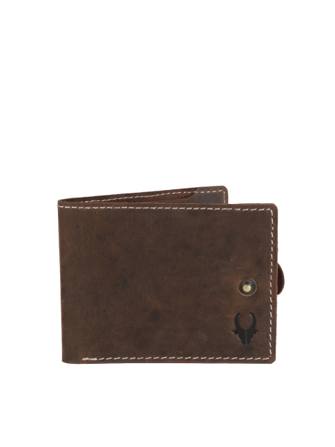 

WildHorn Men Brown Genuine Leather Wallet