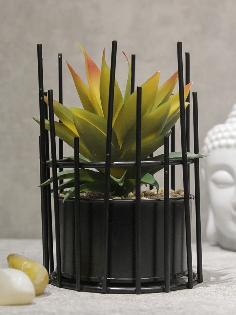 

PolliNation Yellow & Green Artificial Bonsai With Pot