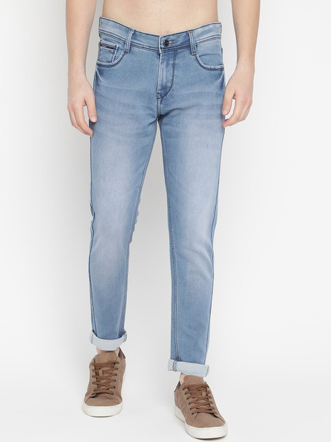 

V2 Value & Variety Men Blue Slim Fit Heavy Fade Jeans