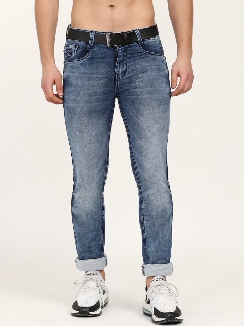 

V2 Value & Variety Men Blue Slim Fit Heavy Fade Jeans