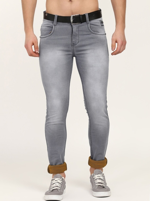 

V2 Value & Variety Men Grey Slim Fit Light Fade Jeans