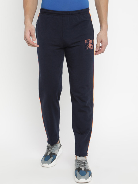 

V2 Value & Variety Men Navy Blue Solid Lounge Pants