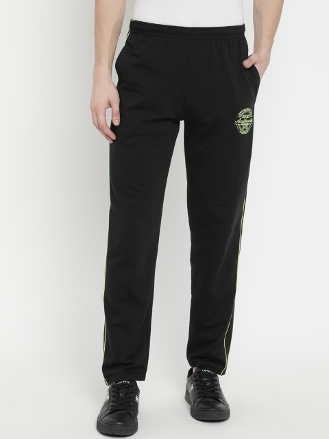 

V2 Value & Variety Men Black Cotton Solid Track Pants