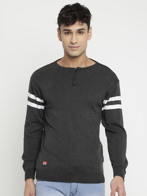 

V2 Value & Variety Men Grey & White Pullover