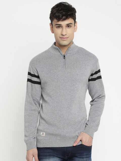 

V2 Value & Variety Men Grey & Black Pullover