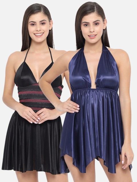 

Klamotten Pack Of 2 Black & Blue Baby Dolls