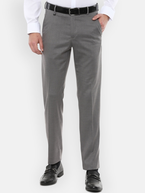 

Van Heusen Men Grey Trousers