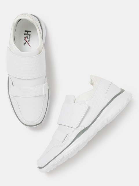 

HRX by Hrithik Roshan Men White Textured Sneakers