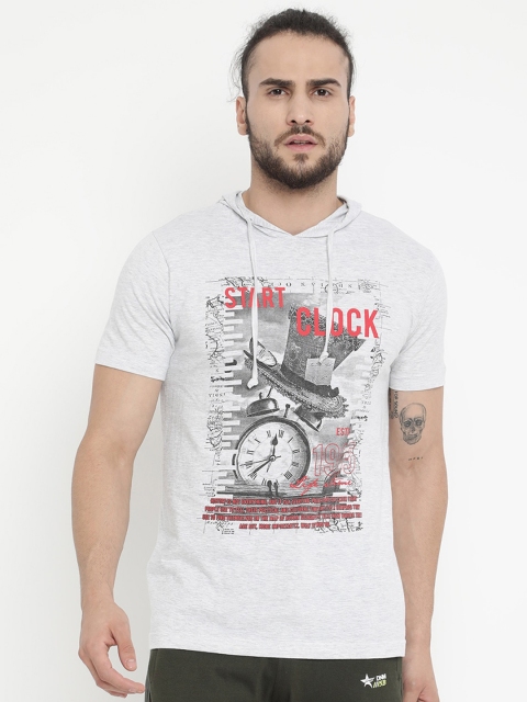 

V2 Value & Variety Men White Typography Printed Cotton T-shirt