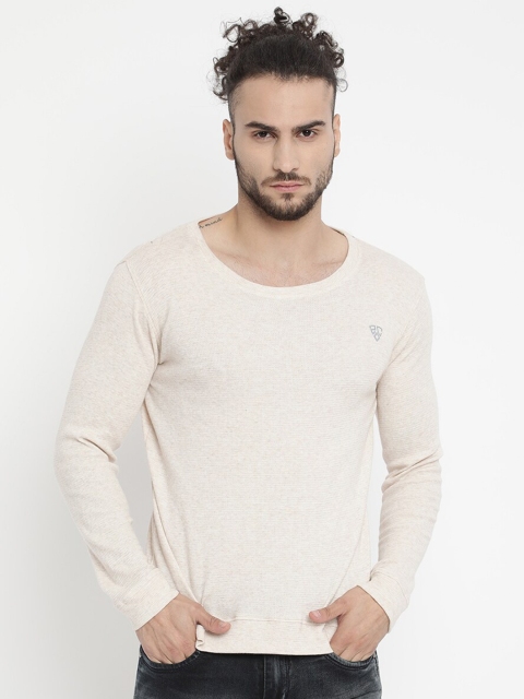 

V2 Value & Variety Men Beige T-shirt