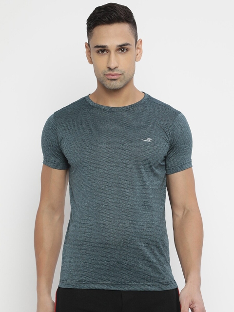 

V2 Value & Variety Men Teal Solid T-shirt