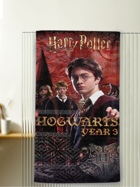 

YK Kids Red & Yellow Harry Potter Printed Pure Cotton Bath Towel
