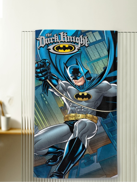 

YK Kids Blue & Grey Batman Printed Pure Cotton Bath Towel