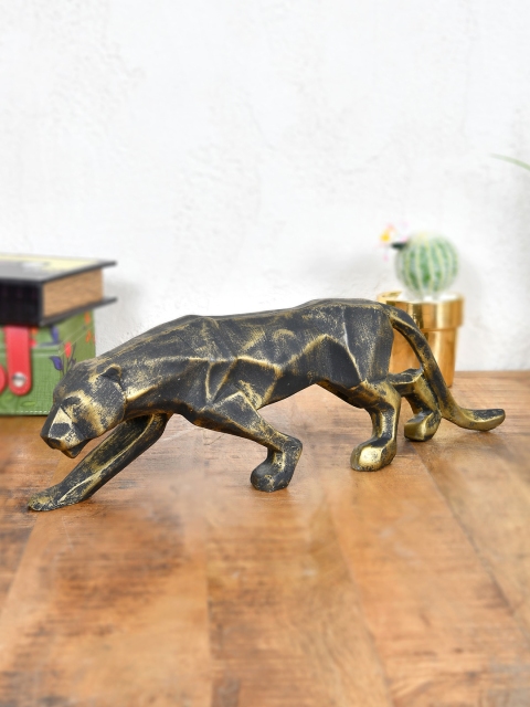 

Clasiko Black & Gold-Coloured Leopard Figurine