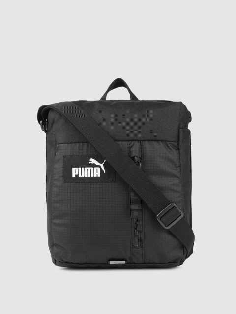 

Puma Black Structured Sling Bag