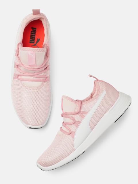 

Puma Pink Loop X Women Woven Design Sneakers