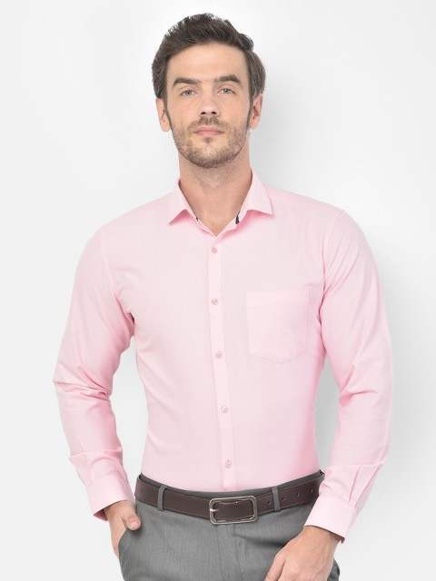 

Canary London Men Pink Smart Slim Fit Formal Shirt