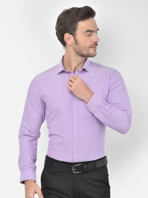 

Canary London Men Mauve Smart Slim Fit Formal Shirt