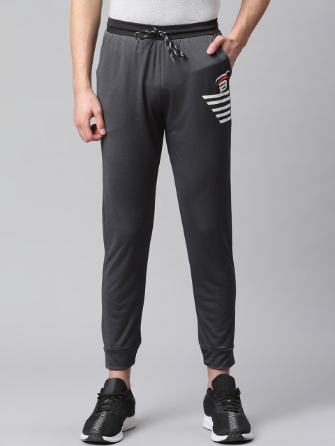 

BUCIK Men Grey Solid Comfort-Fit Joggers