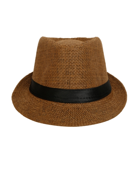 

FabSeasons Unisex Brown Fedora Hats