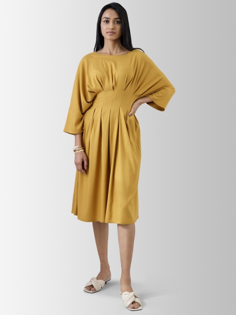 

Marigold by FableStreet Mustard Yellow Dress