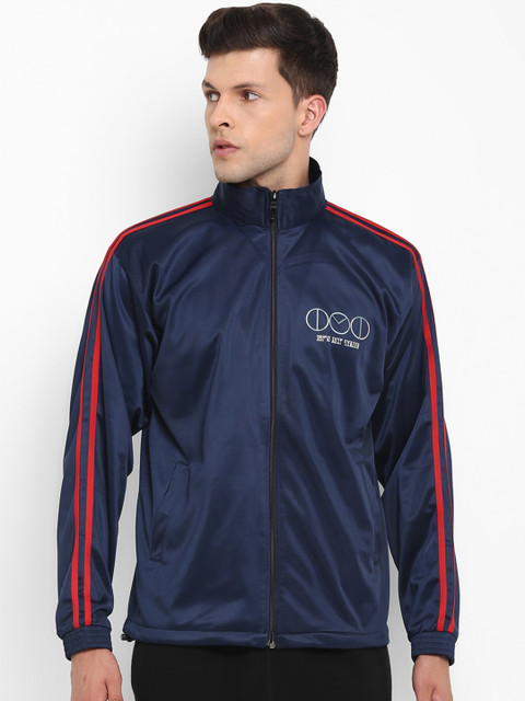 

IMT Men Navy Blue Lightweight Sporty Jacket