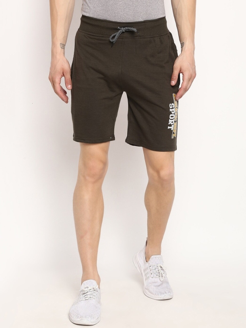 

V2 Value & Variety Men Olive Green Sports Shorts