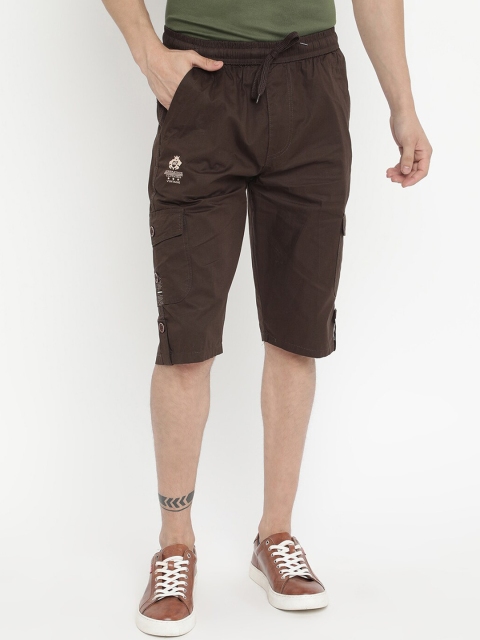 

V2 Value & Variety Men Brown Cargo Shorts