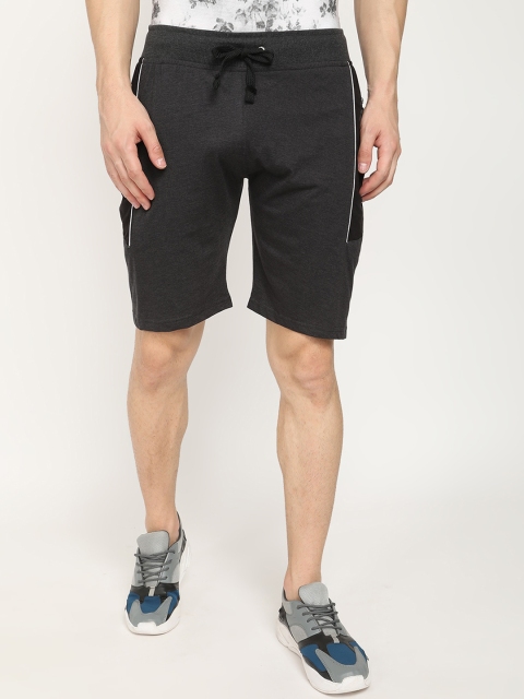 

V2 Value & Variety Men Charcoal Grey Sports Shorts