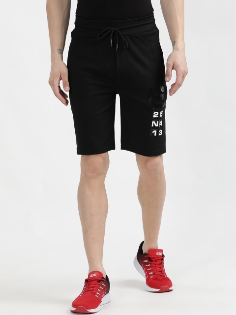 

V2 Value & Variety Men Black Printed Regular Shorts